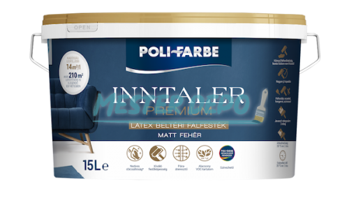 Poli-Farbe Inntaler Premium Latex beltéri falfesték 15l 